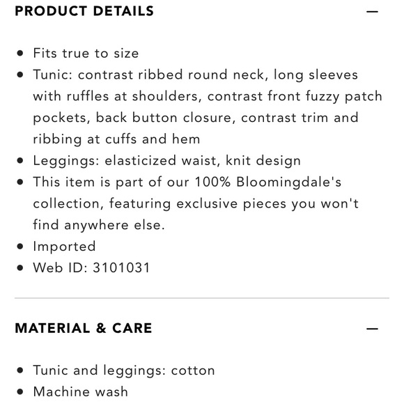 Brand new with tags : Bloomies Baby Set - 6 Months - Picture 3 of 6